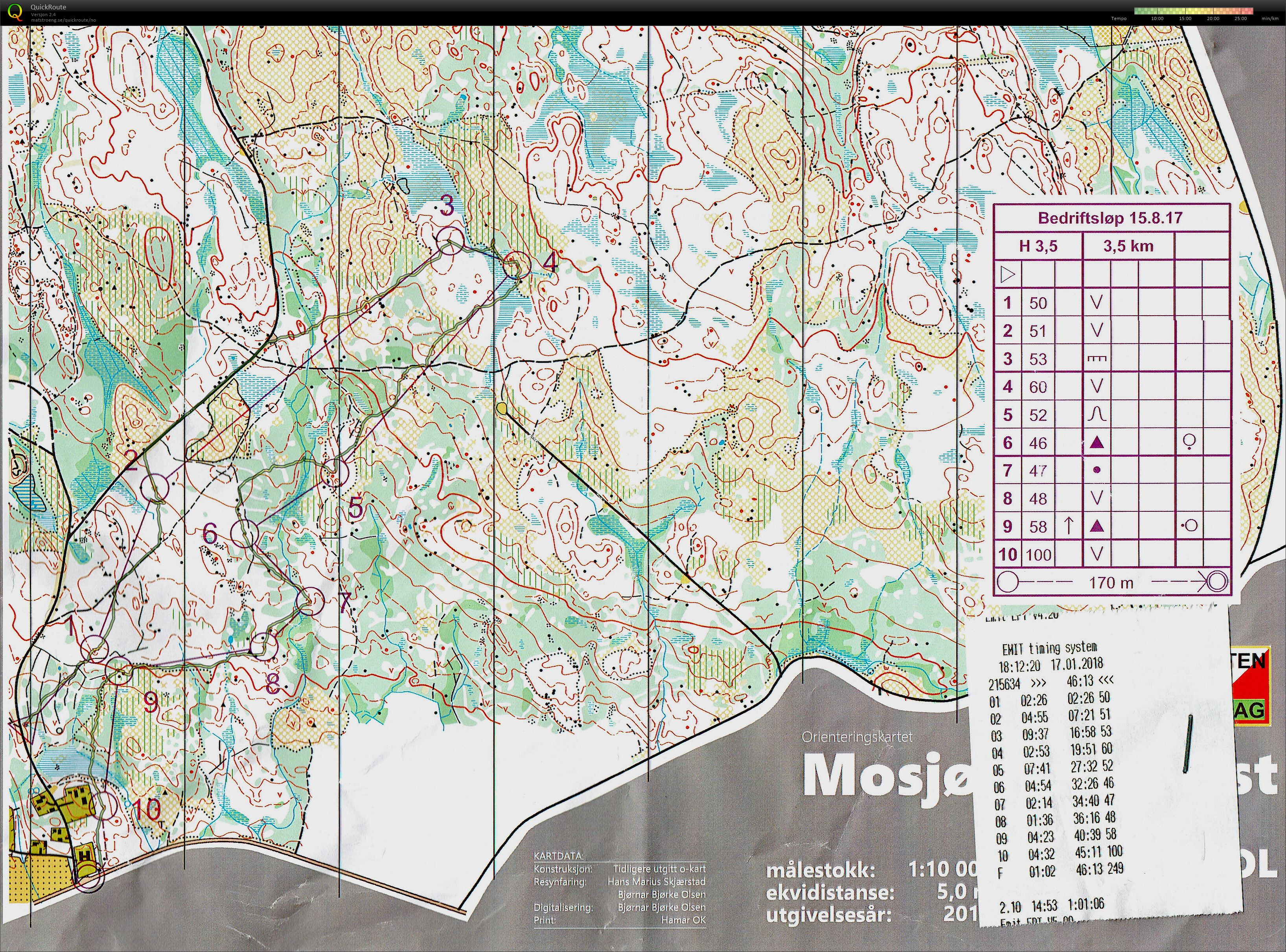 Mosjømarka (15/08/2017)