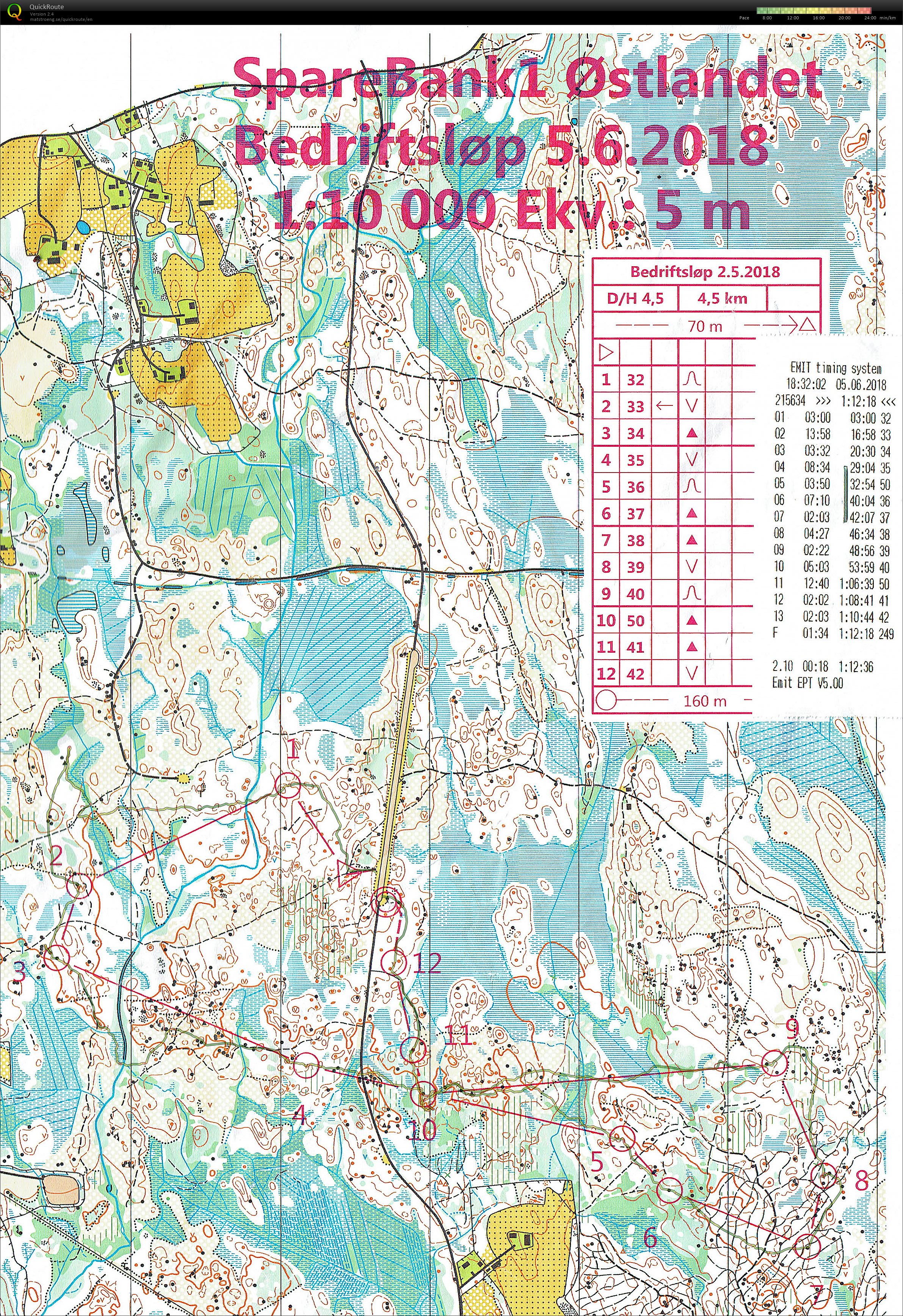 Flystripa, Mosjømarka (05.06.2018)