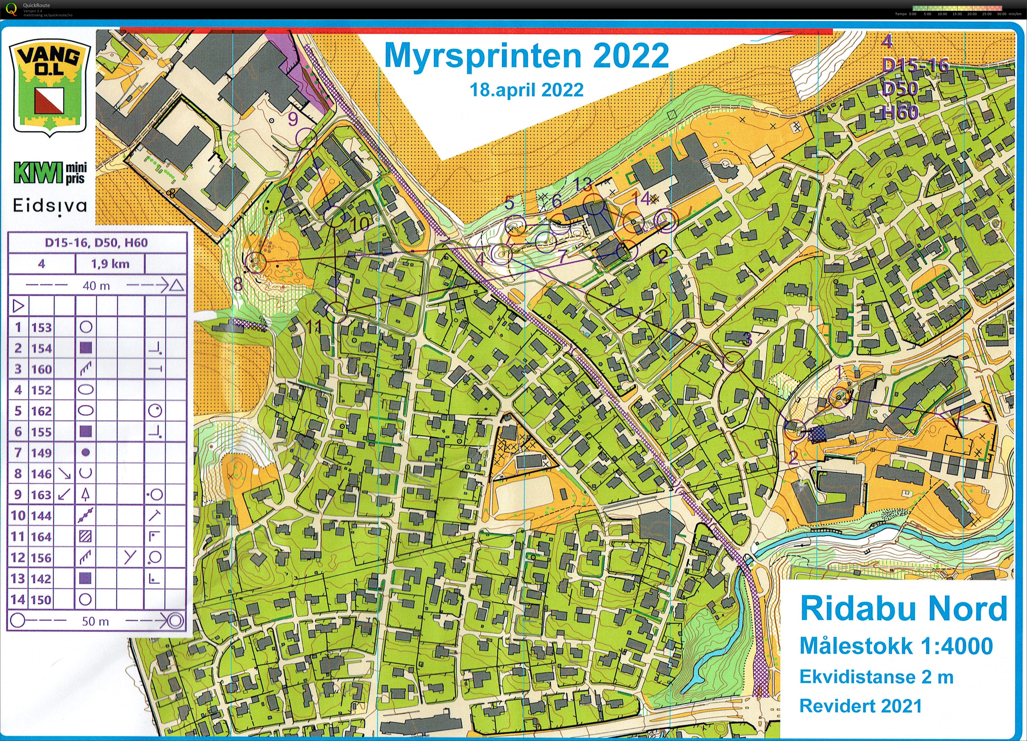 Myrsprinten (18.04.2022)