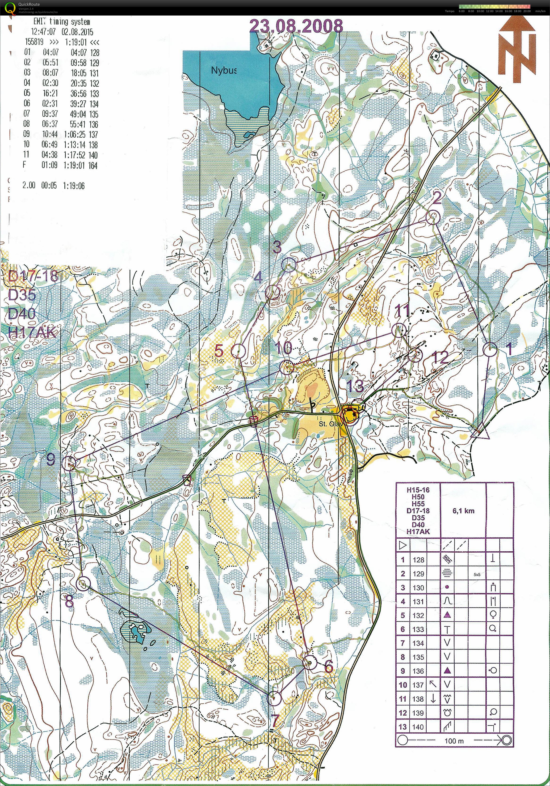 Treningsløp St. Olav Vang (02.08.2015)