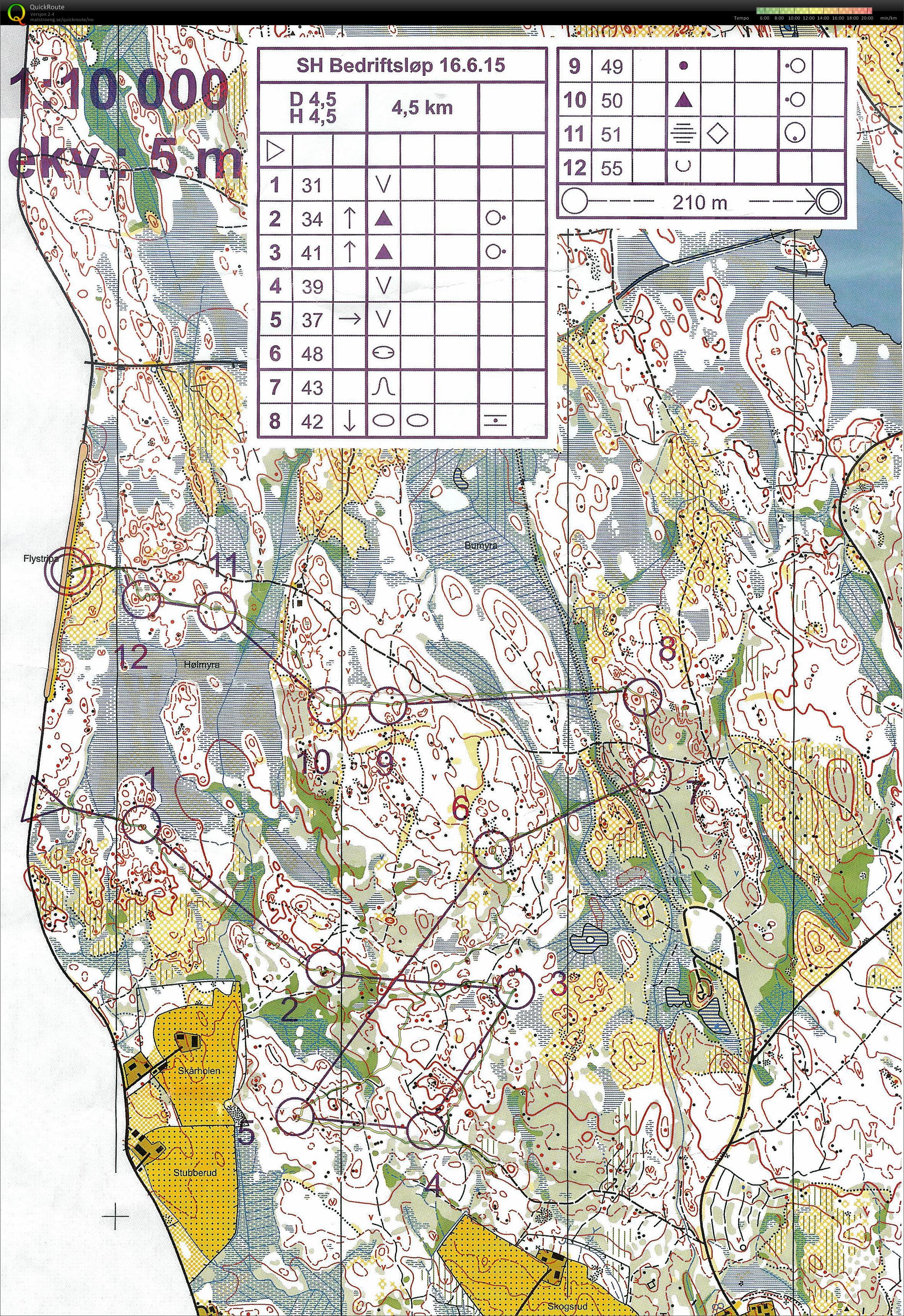 Bedrifts o-løp Mosjømarka, Løten (2015-06-16)